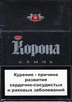 Корона Стиль Чёрная (нано)